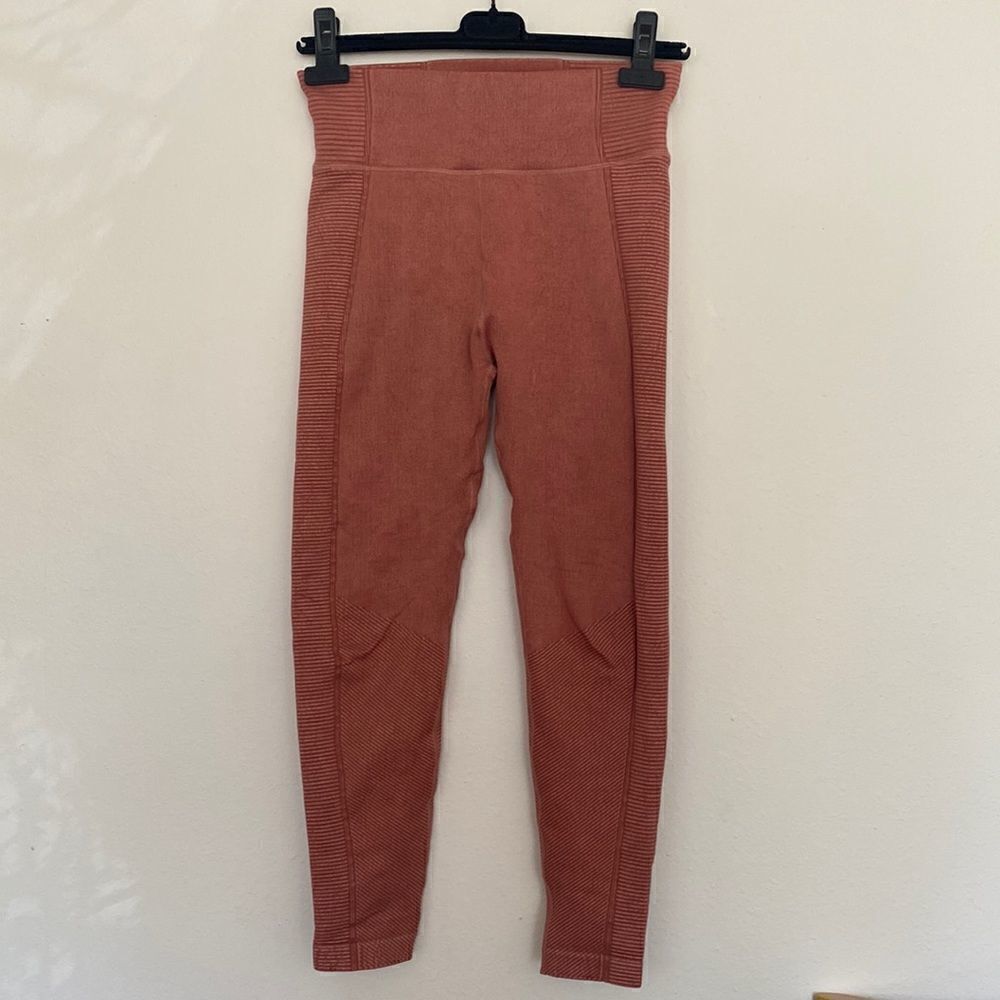 Aerie terra cotta clay colored athletic leggings size SP gorgeous!